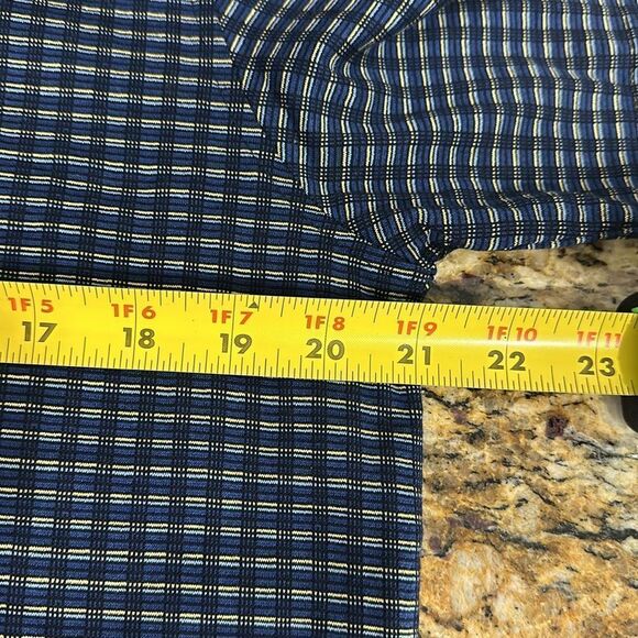 CARNOUSTIE Cotton Geo Pattern Short Sleeve Polo Shirt Size M - Picture 6 of 7